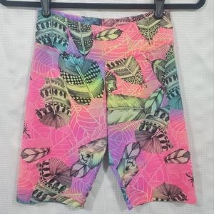 FLO Activewear Bike Athletic Shorts Fits Size S/M